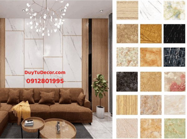 Tấm nhựa PVC vân đá hoa cương - Ảnh 9