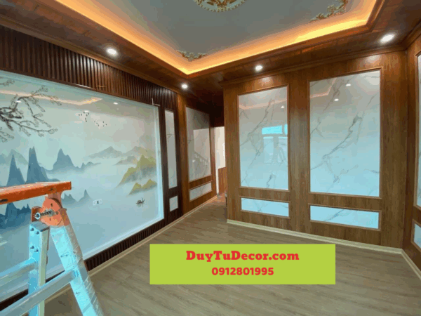 Tấm nhựa PVC vân đá hoa cương - Ảnh 8
