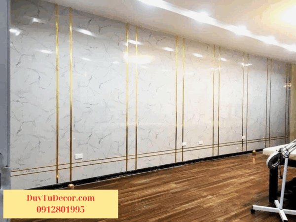 Tấm nhựa PVC vân đá hoa cương - Ảnh 2
