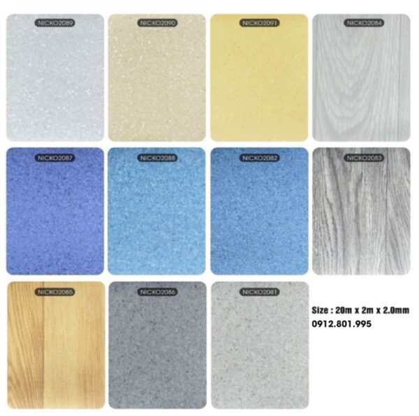 Thảm nhựa vinyl trải sàn bền đẹp