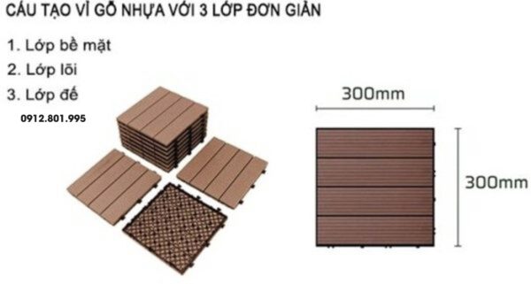 Tấm nhựa lát sàn ban công-Sân thượng - Ảnh 4