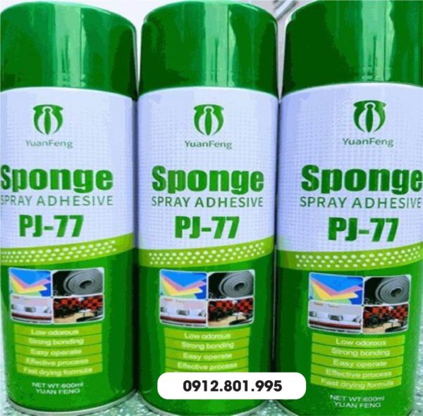 Keo dán đa năng dạng xịt PJ77 - Ảnh 2