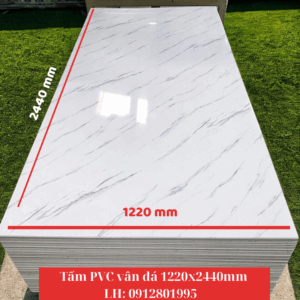 Tấm nhựa PVC vân đá hoa cương