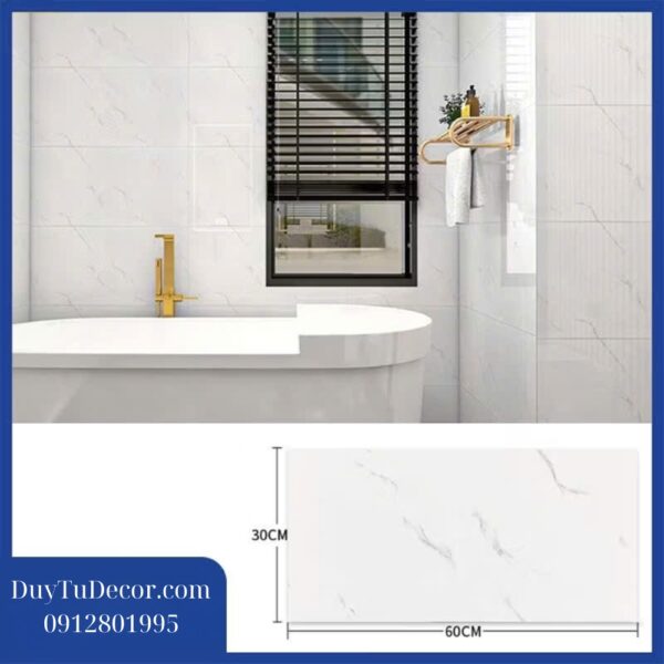 Tấm xốp dán tường PVC vân đá hoa cương - Ảnh 8