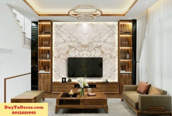Tranh nhựa PVC vân đá tráng gương - Ảnh 6